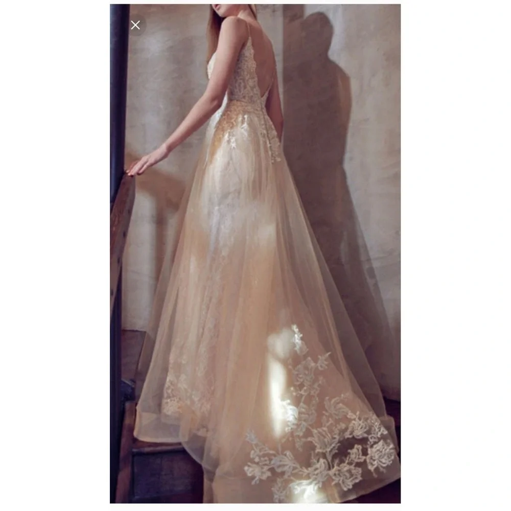 Juliet Collection Wedding Dress 249 4XL - Picture 4 of 12